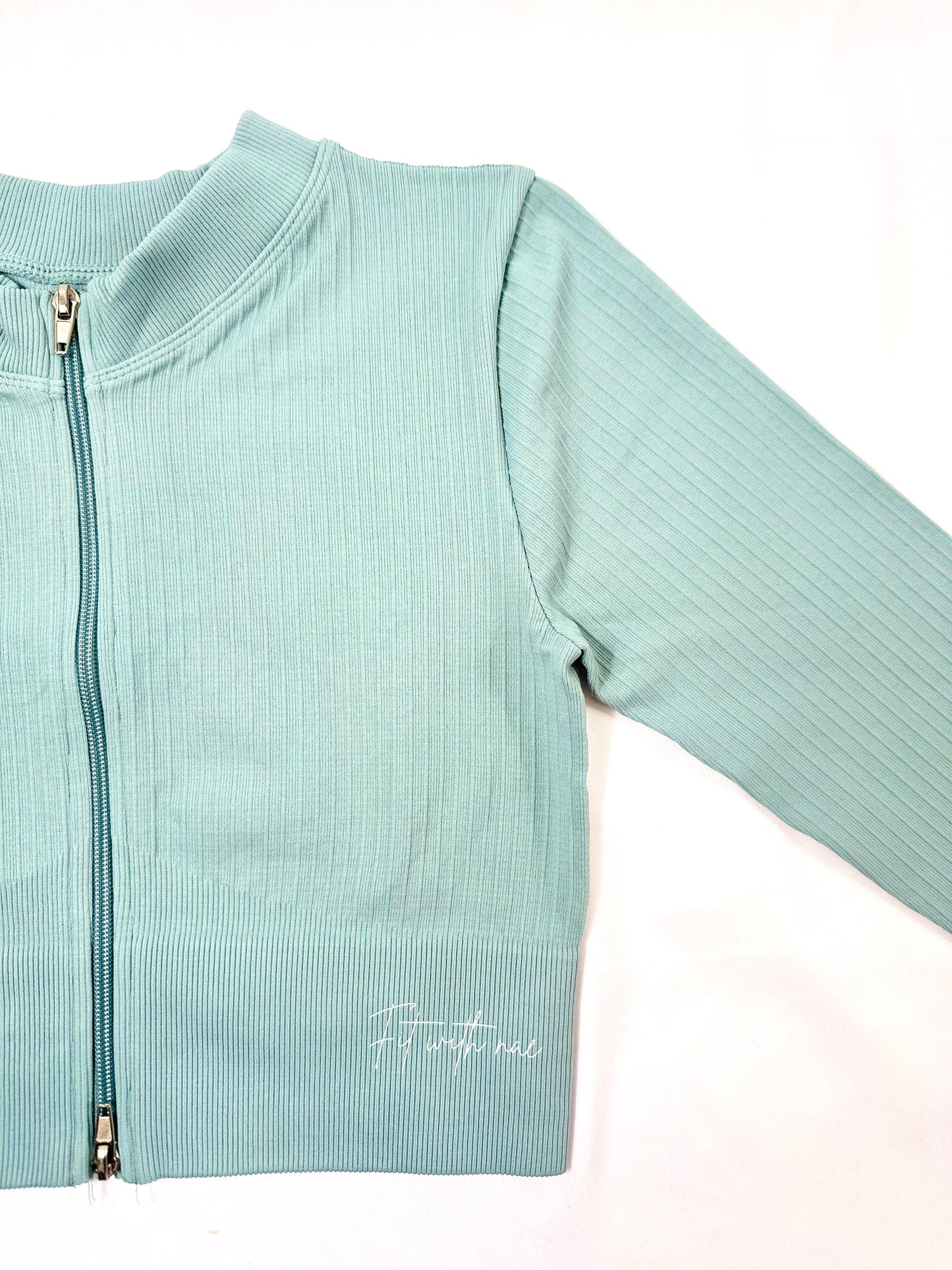 Herbstblaue Langarmjacke