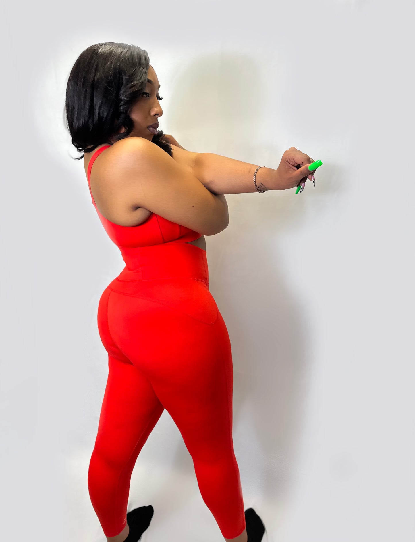 Candy Apple Sports Bra: Plus & Curvy