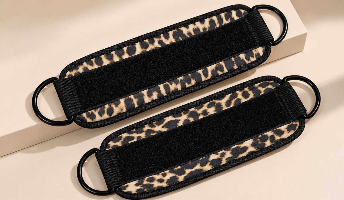 Fitwithnae® Leopard Ankle Straps