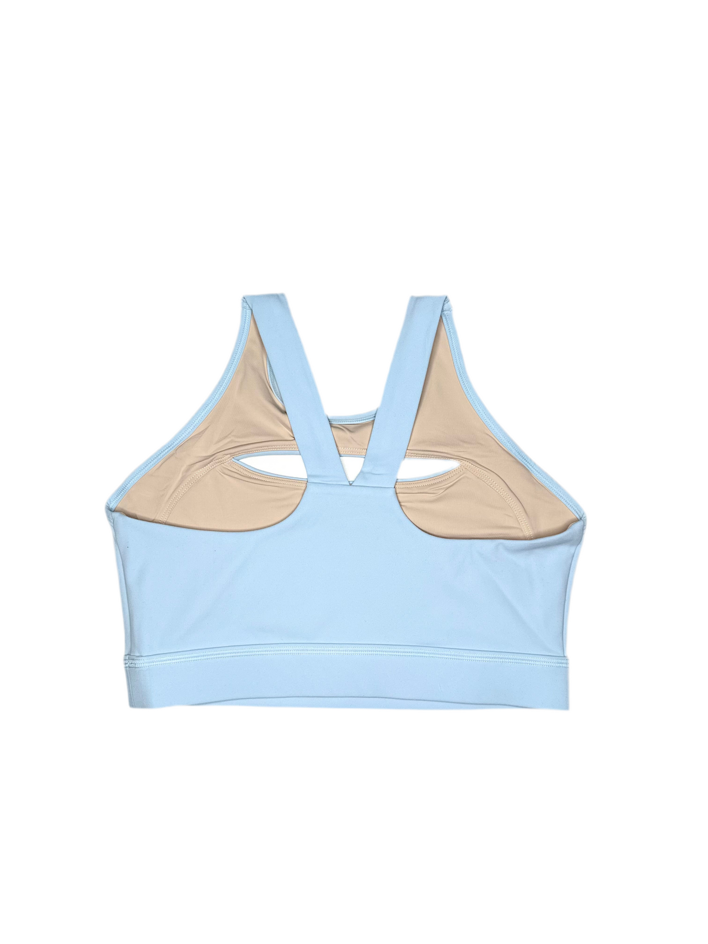 Icy Blue Sports Bra: Plus & Curvy