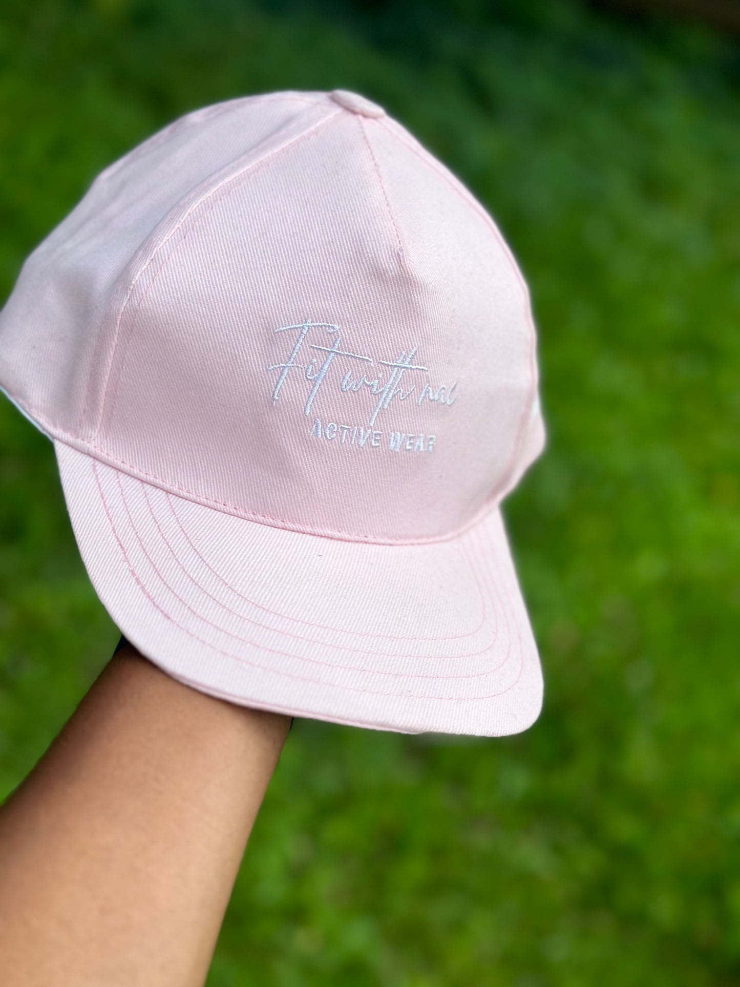 Baby Pink Fitwithnae Hat