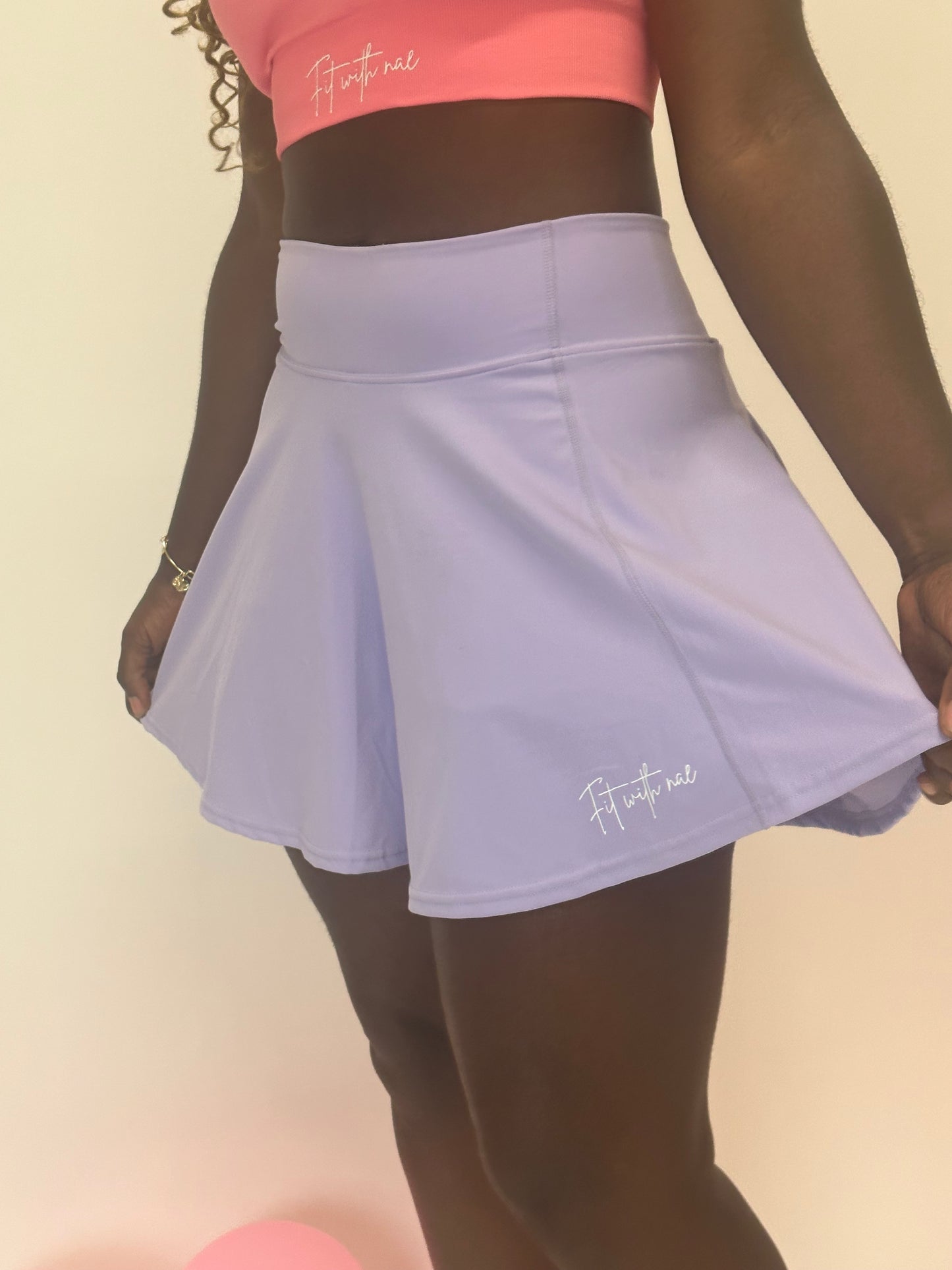 Athletic Lilac Tennis Skort