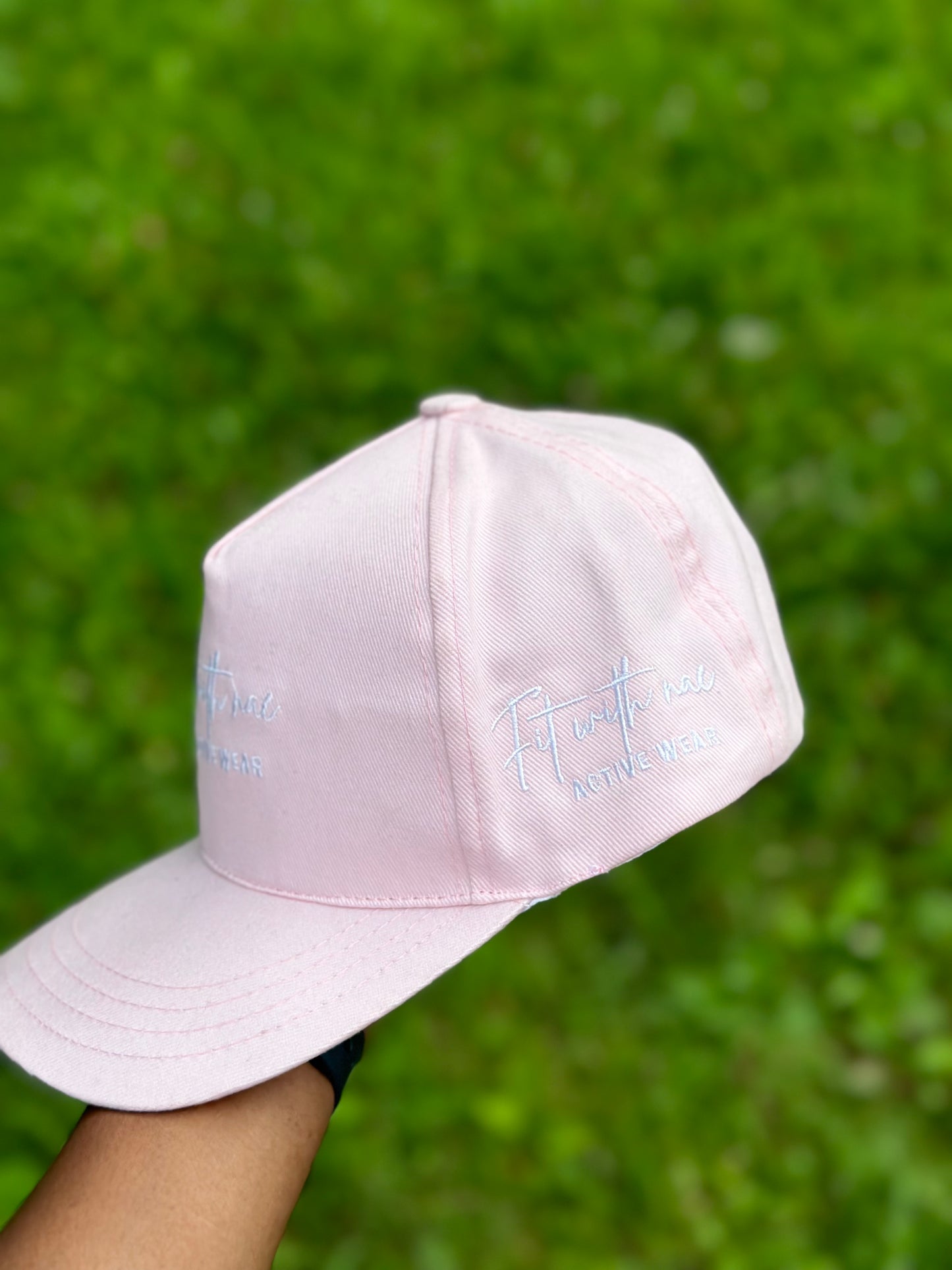 Baby Pink Fitwithnae Hat