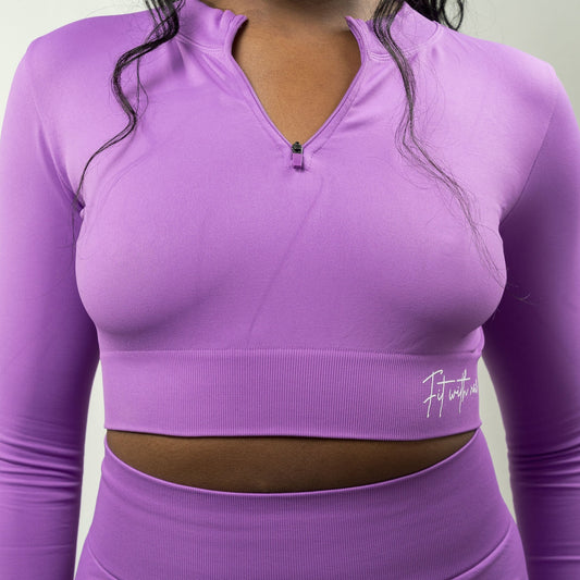 Purple Taffy: Long Sleeve Top