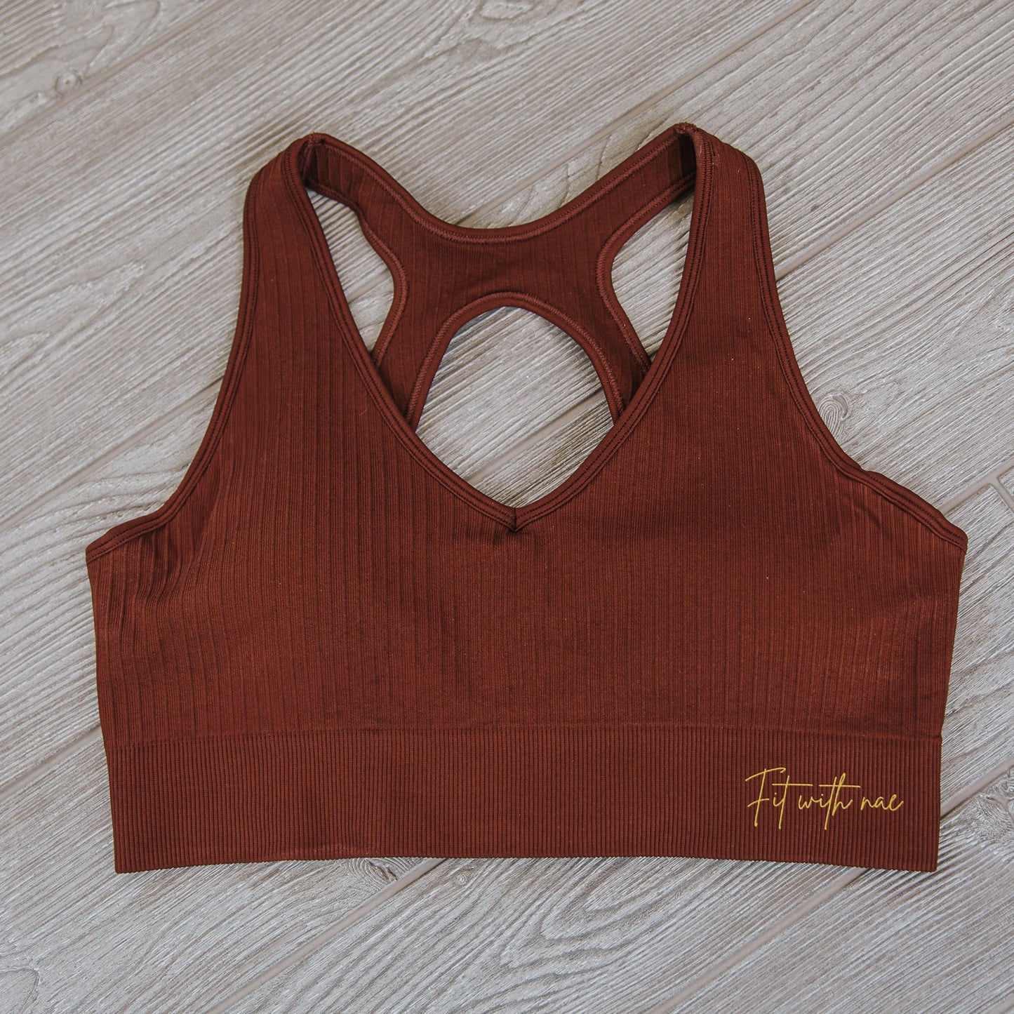 Coffee Sports Bra