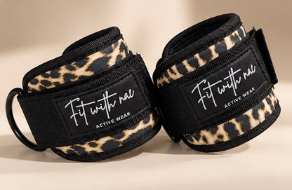 Fitwithnae® Leopard Ankle Straps