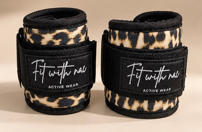 Fitwithnae® Leopard Ankle Straps