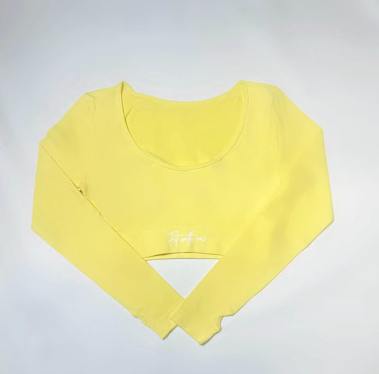 Peeps Yellow: Longe Sleeve Top