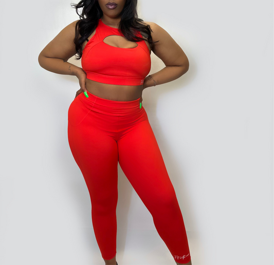 Candy Apple Leggings (L-XL)