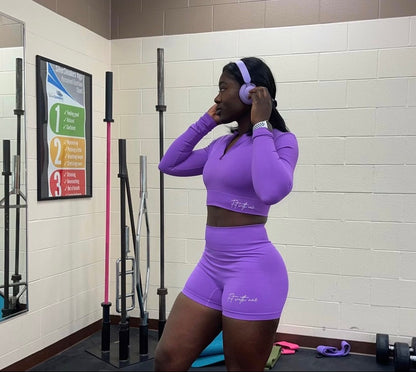 Purple Taffy: Long Sleeve Top