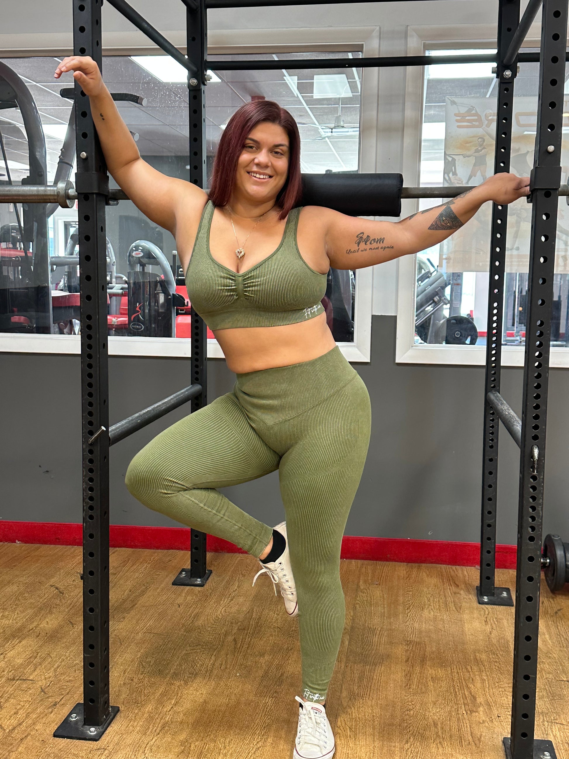 Forest Green Leggings – fitwithnae